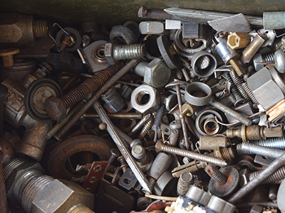 回收甘肃某客户工业废料